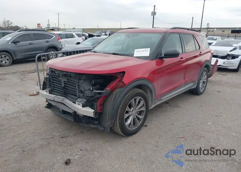 2021 Ford Explorer Xlt from USA, damaged, VIN 1FMSK7DH8MGB20620
